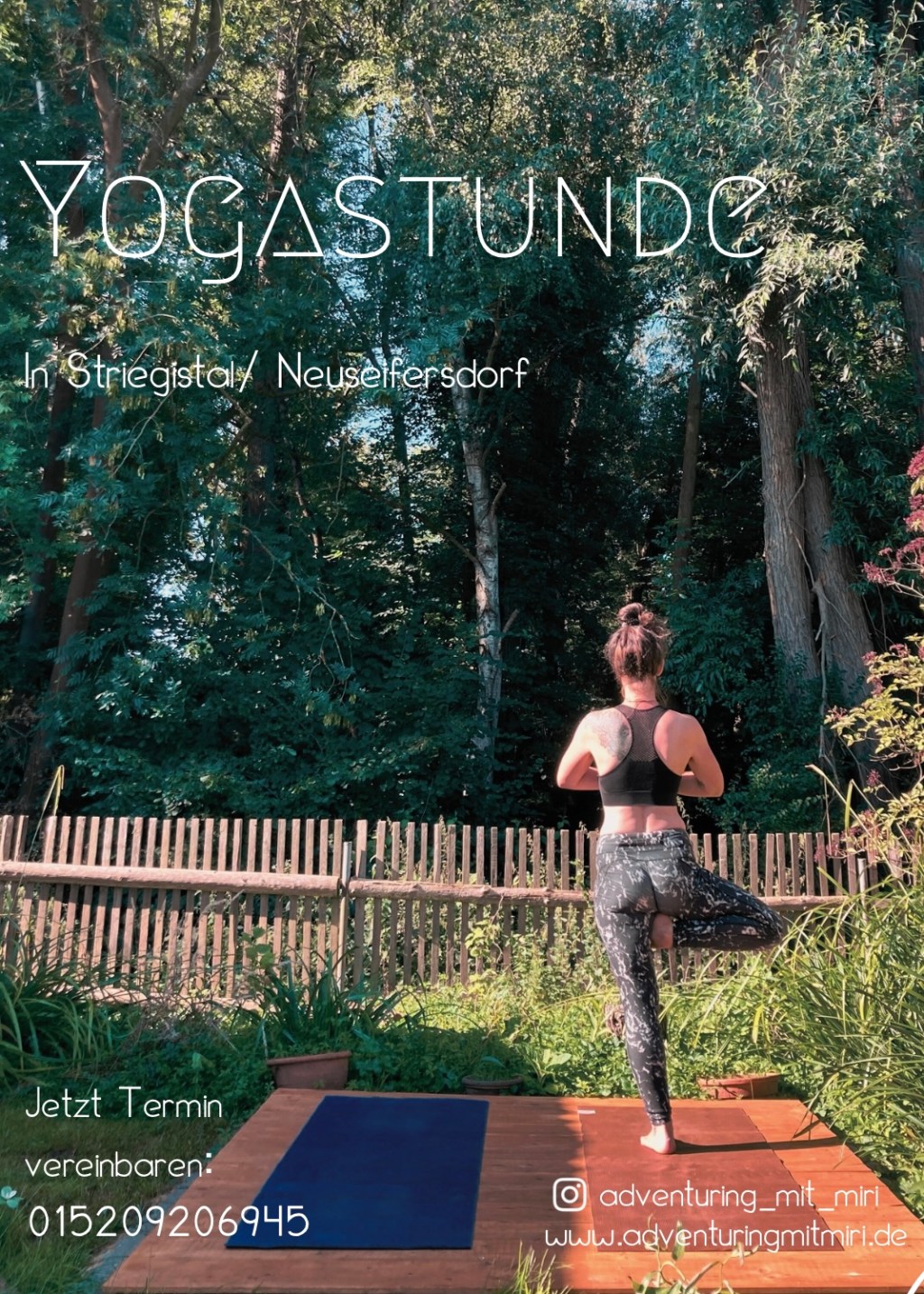 Yogastunde privat oder mit&nbsp;Freunden